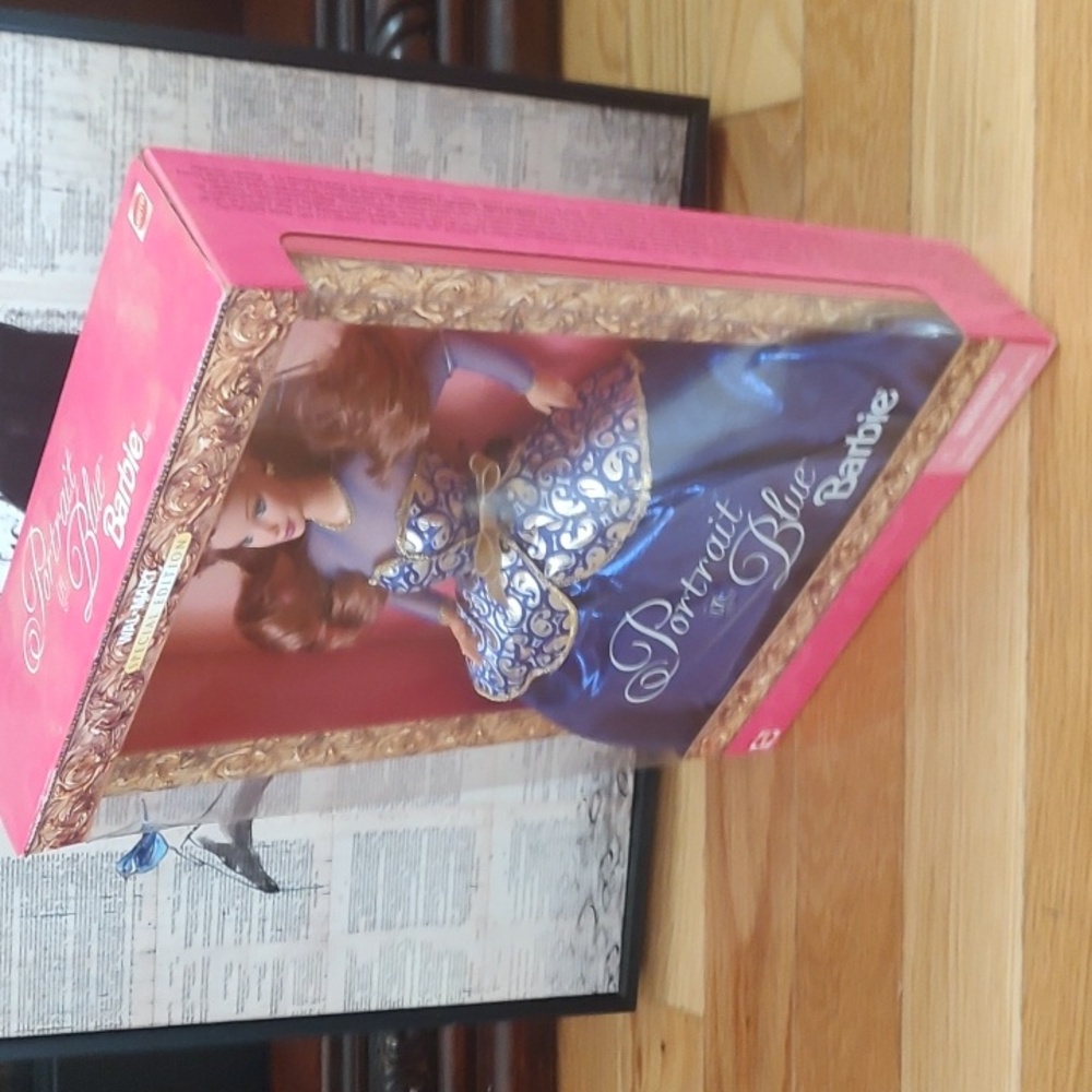1997 Portrait In Blue Barbie - Picture 7 of 12